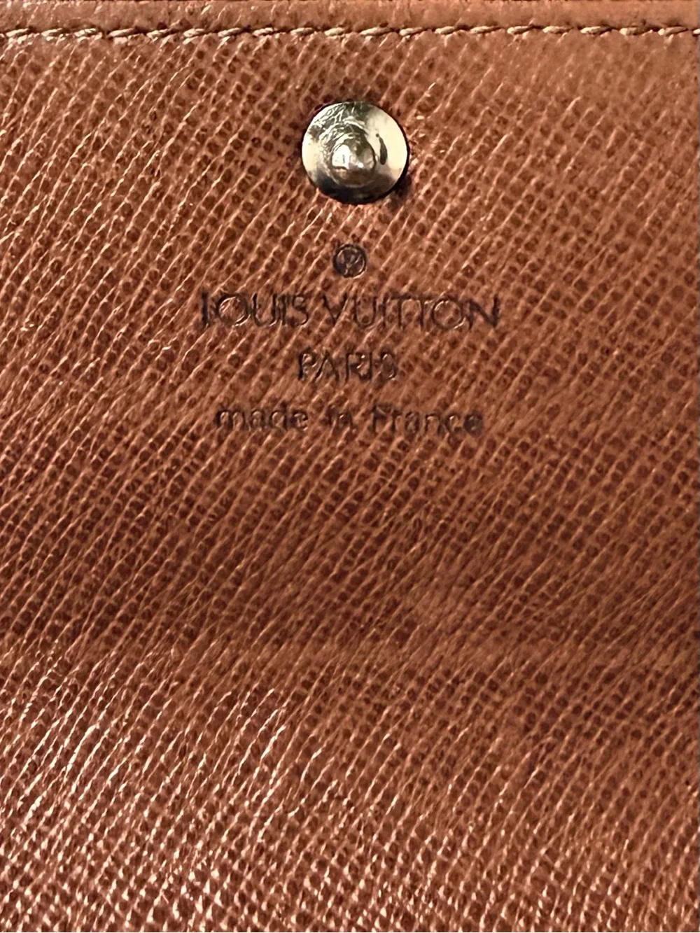 Louis Vuitton Vintage Monogram Sarah Wallet on Chain (WOC) Set + Dust Bag